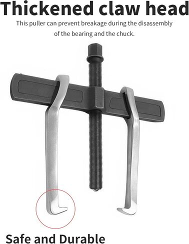 2 Beaw Beam 9.45in/240mm محمل العتاد العالمي ، أداة مستخرج من الخدمة الشاقة لعجلة الموازنة ، مجموعة مستحضر الصلب العالية الكربون ، نوع مجموعة الإزالة المسكنة in Kuwait