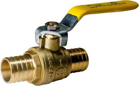 1 Piece XFITTING 3/4" Pex Ball Valve, Full Port, Brass in Saudi Arabia