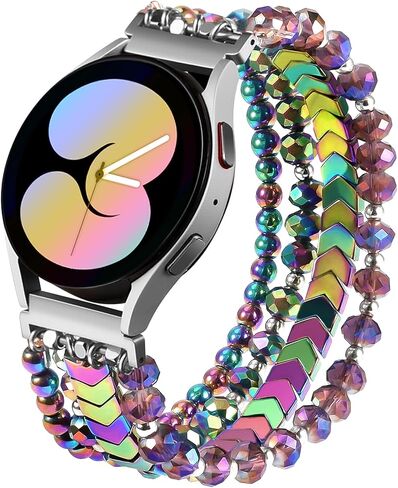 Lerobo Beaded Band for Samsung Galaxy Watch 7 6 5 4 40mm 44mm Women in Kuwait