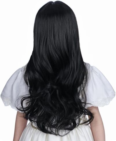 Light Blonde Wigs for Kids Girls Long Wavy Curly Blonde Child Wig Blond Wig with Bangs in Saudi Arabia