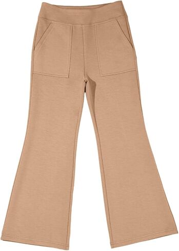 Blibean Tween Girls Bell Bottom Pants School Uniform Leggings Leggings Size 6-15 Years in Saudi Arabia