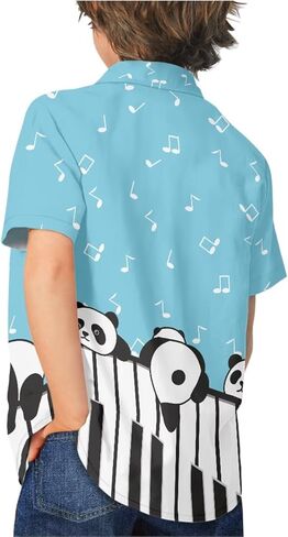 Pinup Angel Kids Hawaiian Shirt غير تقليدي رسم فريد من نوعه in Kuwait