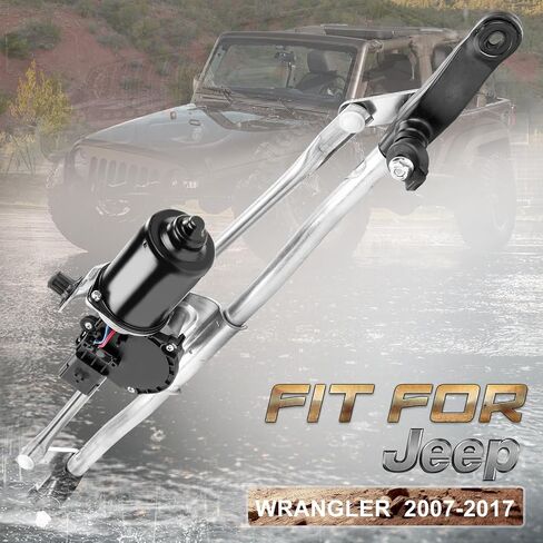 ممسحة محرك وربط الزجاج الأمامي من أجل Wrangler 2007-2017 / Jeep Wrangler JK 2018# 55077859AC ، 602-105 in Kuwait