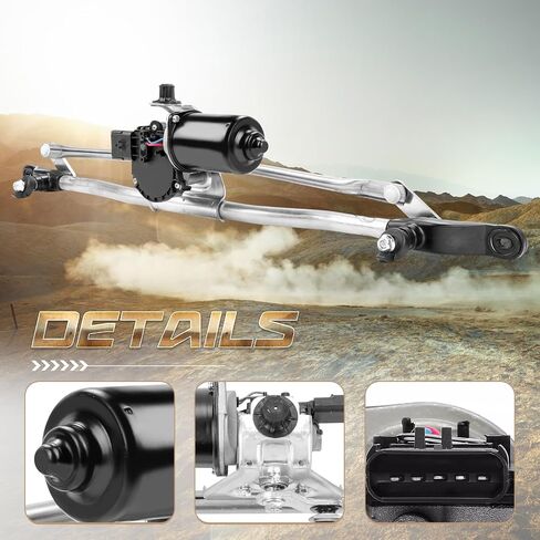 ممسحة محرك وربط الزجاج الأمامي من أجل Wrangler 2007-2017 / Jeep Wrangler JK 2018# 55077859AC ، 602-105 in Kuwait