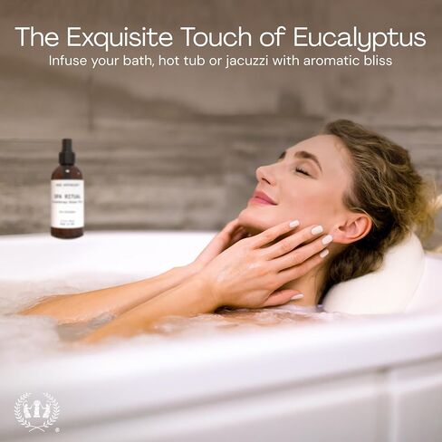 Muse Apothecary Spa Ritual Pure Eucalyptus Oil Shower Mist - Eucalyptus Spray for Shower, Spa, Bath, and Linen - Aromatherapy Eucalyptus Essential Oil Spray - 2oz in Saudi Arabia