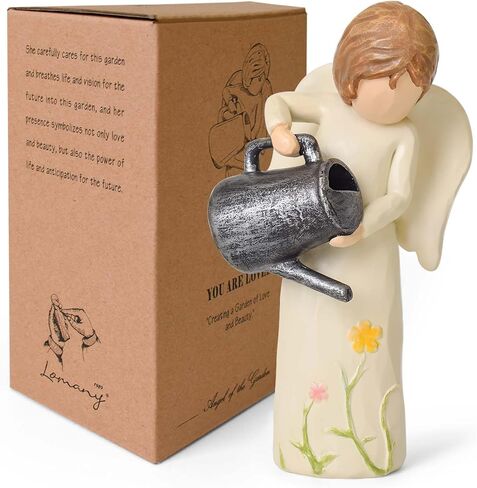 Gardening Gifts for Women, Gift for Gardeners Woman, Garden Angel Gifts for Mom, Sisters, Friends, New Home Gift Ideas, Unique Sculpted Hand-Painted Figurine in Saudi Arabia