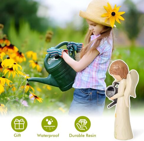 Gardening Gifts for Women, Gift for Gardeners Woman, Garden Angel Gifts for Mom, Sisters, Friends, New Home Gift Ideas, Unique Sculpted Hand-Painted Figurine in Saudi Arabia