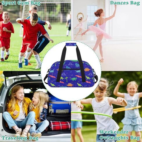 Kids Duffel Bag for Boys - Sport Gym Bag for Woman Man Weekender Overnight Bag Travel Duffle Bag Practice Workout Dance(Sport Ball) in Kuwait