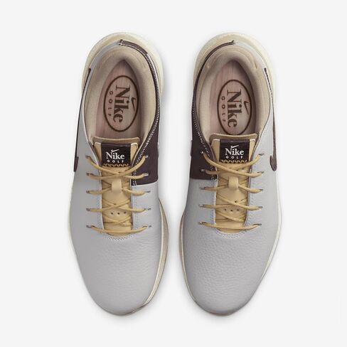 Nike Air Zoom Victory Tour 3 NRG Golf Shoes (FV5286-001 ، خام الحديد الخفيف/الوهمية/الكاكي/الباروك البني) الحجم 9.5 in Kuwait