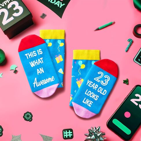 Zmart 23rd Birthday Gifts Ideas for Women - 3rd Birthday Gifts for Her Him, Best Gifts for 23 Year Old Woman Man in Saudi Arabia