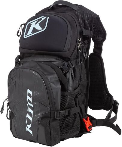 KLIM Nac Pak Technical Backpack (Black - Crystal Blue) in Kuwait