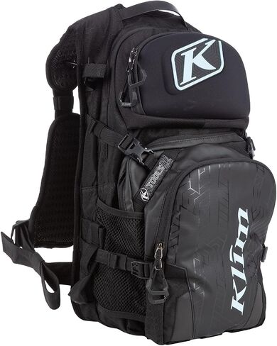 KLIM Nac Pak Technical Backpack (Black - Crystal Blue) in Kuwait