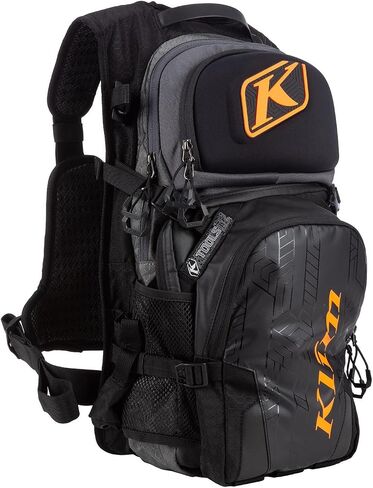 KLIM Nac Pak Technical Backpack (Black - Crystal Blue) in Kuwait