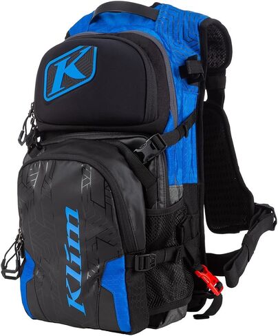 KLIM Nac Pak Technical Backpack (Black - Crystal Blue) in Kuwait