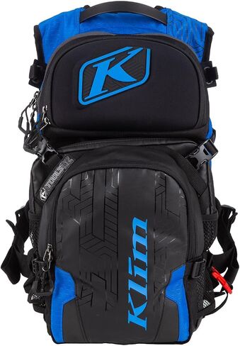 KLIM Nac Pak Technical Backpack (Black - Crystal Blue) in Kuwait