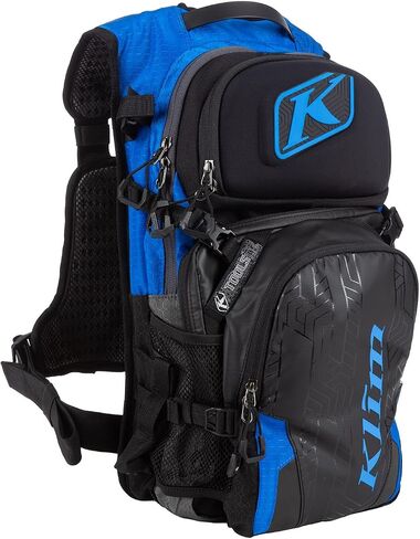 KLIM Nac Pak Technical Backpack (Black - Crystal Blue) in Kuwait