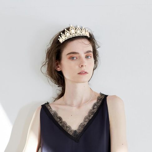 Princess Tiara and Crown for Women Wedding Tiaras for Bridal girls Tiaras and Crystal Crowns Rhinestone Headband Metal Hair Accessories for Costume Birthday Party Prom Gifts in Saudi Arabia