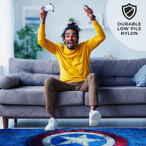 DreamController مخصص السجاد لغرفة Gamer (62x40inch) | سجاد غرفة اللعب مستوحاة من الألعاب والديكور الأنيمي للاعبين | ديكور غرفة اللاعب للأطفال في سن المراهقة محصيرات مضادة للانزلاق in Kuwait