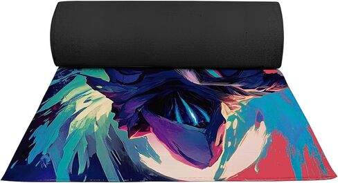 DreamController مخصص السجاد لغرفة Gamer (62x40inch) | سجاد غرفة اللعب مستوحاة من الألعاب والديكور الأنيمي للاعبين | ديكور غرفة اللاعب للأطفال في سن المراهقة محصيرات مضادة للانزلاق in Kuwait