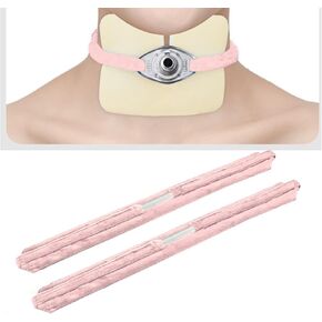 2pcs روابط Trach ، حامل أنبوب القصبة الهوائية قابل للتعديل ، مستلزمات فغر القصبة الهوائية ، روابط القصبة الهوائية القابلة لإعادة الاستخدام ، مجموعات رعاية فغر القصبة الهوائية للرجال والنساء ، ويحجم أحد الناس معظم الناس