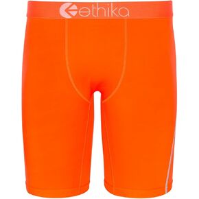 Ethika Boys SubZero Staple Boxer Brief | Neon Orange
