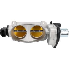 مجموعة جسم الخانق الإلكترونية متوافقة مع Ford Mustang 2005 2006 2007 2009 2009 2010 V8 4.6L بديل لـ 977-590 977590 4R3Z9E926DA 7R3Z9E926AA