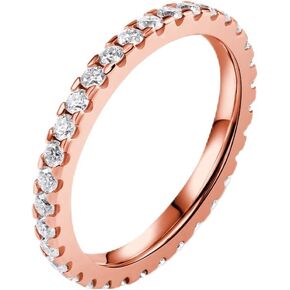 S925 VVS1 Moissanite الأبدية القابلة للتكديس المجوهرات عيد ميلاد مثالي هدية عيد الأم للرجال