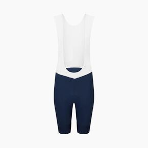 Women’s Pro Bib Shorts II | Padded Chamois Cycling Shorts | Lightweight Breathable Bike Pants (US, Alpha, Medium, Regular, Navy/White)