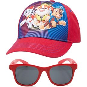 Nickelodeon Toddler Boys Paw Patrol Cotton Baseball Cap (Ages 2-4) With Sunglasses