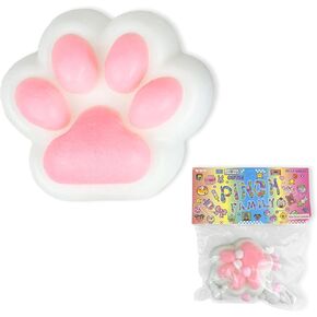 3Pcs Taba Squishy Cat Paws Squishies Toys, Kawaii Mochi Squishy Sensory Toys,Fidget Toys Cat Paw Sticky Squishy, Stress Relief Sensory Toy for Kids