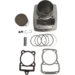 Engine Parts Cylinder gasket Piston Ring Set, Bore Size 70mm Piston Ring Kit Replacement Fit for Zongshen CG250 CG300 300cc