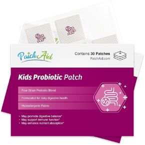 Kids Probiotic Topical Patch by PatchAid 30-Day Supply