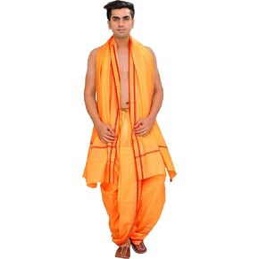 Chamomile Ready to Wear Dhoti and Veshti Set