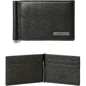 Leather Money Clips For Men (Gray) in Saudi Arabia