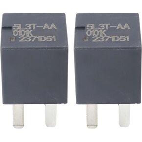 Hisport Relay 5L3T-AA 8T2T-CA 4 PINS 12VDC 20A مضخة زيت أوتوموتيف بدء الترحيل المتوافق مع فورد لينكولن ميركوري ، 2pcs