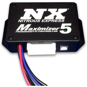 Nitrous Express 16008 Maximizer 5 Progressive Controller Incl. Internal Drivers for Stage One and Stage Two Operates Up to 4 Separate Stages of Nitrous Maximizer 5 Progressive Controller