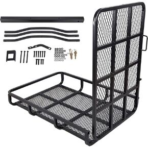 ECOTRIC Hitch Mount Wheelchair Carrier Electric Wheelchair Cargo Mobility Scooter with Hitch & Loading Ramp