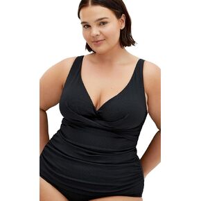 City Chic Women's Plus Size Tankini - Sardinia underwire