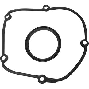 Engine Upper Timing Chain Cover Gasket Seal, Compatible With VW CC Eos Beetle Tiguan Passat Jetta Golf, Audi A3 A4 A5 A6 A8 Q3 Q5 S4 S5 S6 S8, Replace # 06H103483C/06J103383D