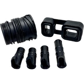 6Pcs Valve Body to case Sleeve Seal Kit Mechatronic kit 6HP19 6HP21 Compatible with 325i 330i 525i 525xi 2004-2006 24347588759 24347588725