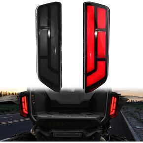LED Tail Light Kit for Honda Talon 1000X/1000R/1000X4 (2019-2024) – Smoked Black Waterproof Taillights Assembly with High-Brightness Brake Lamps, Direct OEM Replacement (2PCS)