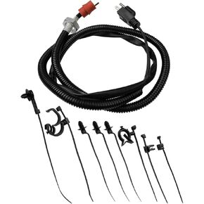 Engine Heater Cord Fit for Dodge Ram 2500 4500 3500 5500 6.7L 2014-2018 Replaces 68223419AA Engine Block Heater Cord