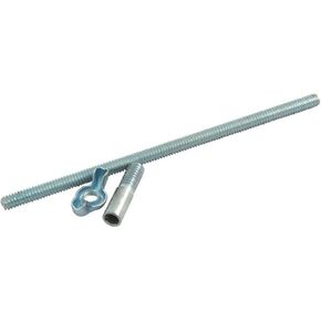 Allstar Performance ALL26056 1/4"-20 x 6" Straight Air Cleaner Stud with Adapter