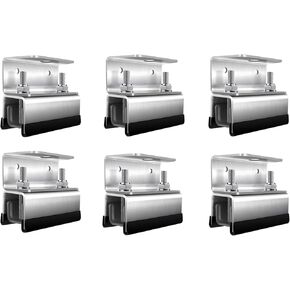 طقم Mount Rack Fan Roof ، أقواس رف سقف متوافقة مع Promaster ، Boxer ، Jumper ، Ducato ، 304 مقاومة ومتينة من الفولاذ المقاومة للتآكل (بين قوسين ، قطعة ، 4)