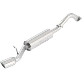 BORLA 11815 Axle-Back Performance Exhaust System for 2009-2013 Toyota Corolla S & XRS 1.8L/ 2.4L 4 Cyl. T-304 Stainless Steel S-Type Single Right Rear Exit Single 4.25"x3.5" Oval Polished T-304 SS Tip