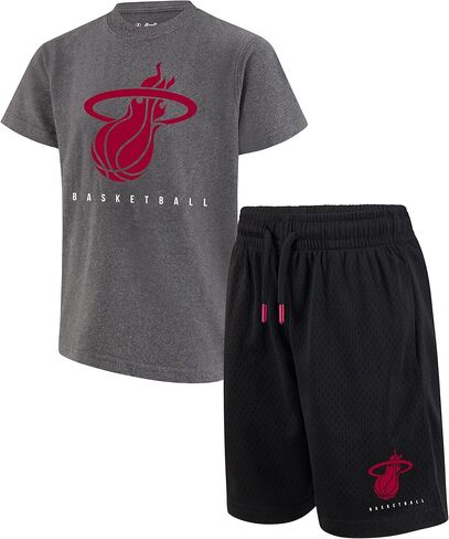 Ultra Game boys Nba Official Super Soft Game Time T-shirt & Shorts Set in Saudi Arabia