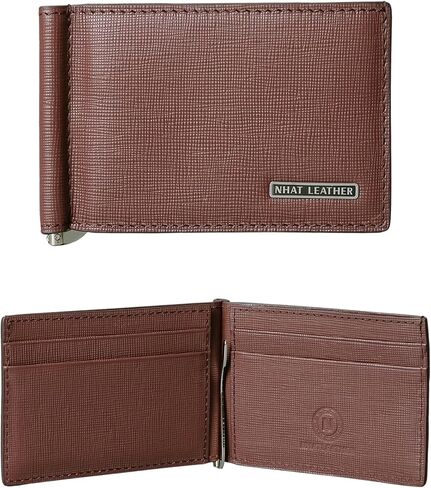 Leather Money Clips For Men (Gray) in Kuwait