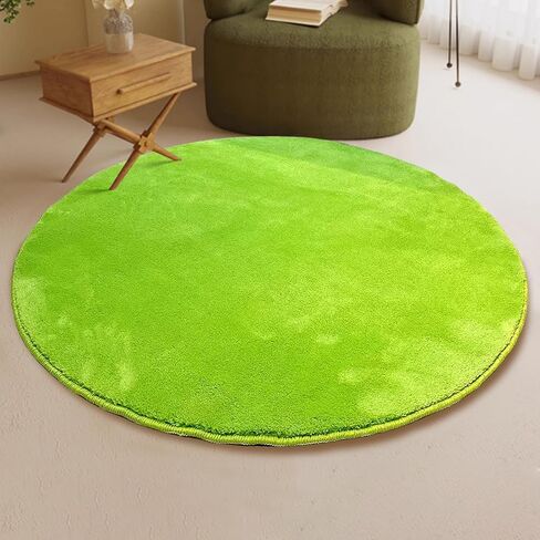 Shag Area Rug 6’x6' Tie Dyed Grey, Plush Fluffy Fur Rug for Living Room, Square Carpet for Bedroom, Soft Shaggy Rug for Living Room Dorm Nursery in Saudi Arabia