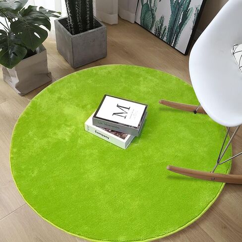 Shag Area Rug 6’x6' Tie Dyed Grey, Plush Fluffy Fur Rug for Living Room, Square Carpet for Bedroom, Soft Shaggy Rug for Living Room Dorm Nursery in Saudi Arabia