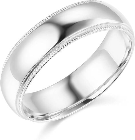Wellingsale 14k Solid Gold Heavy High Dome Ultra Comfort Fit Wedding Band Rings (Select Options) in Kuwait